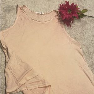 Flowy mauve/ light pink tank
